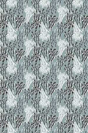 笔触印花华亿平台图片