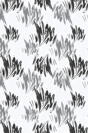 笔触印花华亿平台图片