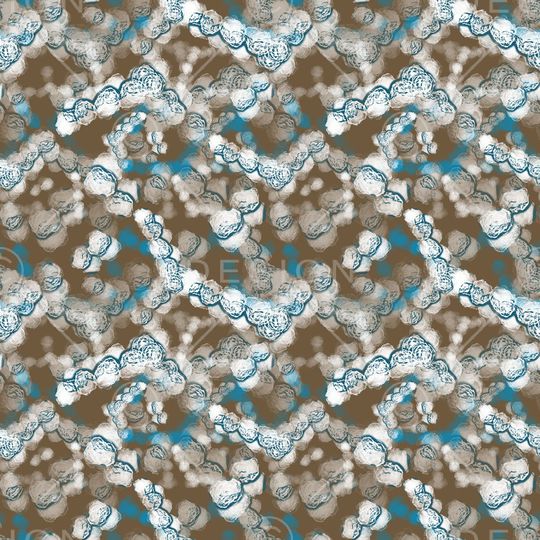 笔触印花华亿平台图片