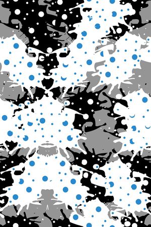 抽象男装印花华亿平台图片