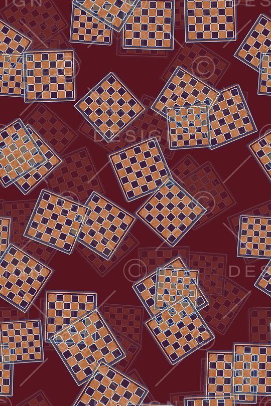 格子印花华亿平台图片