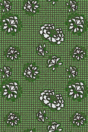 格子印花华亿平台图片