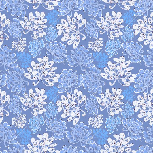 抽象花卉印花华亿平台图片