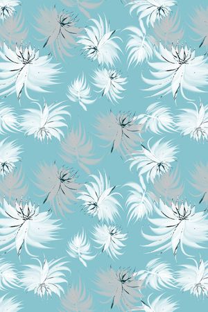 抽象花卉印花华亿平台图片