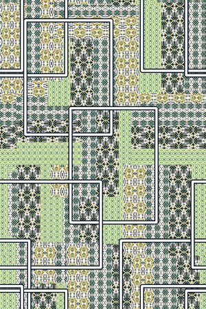 几何印花华亿平台图片