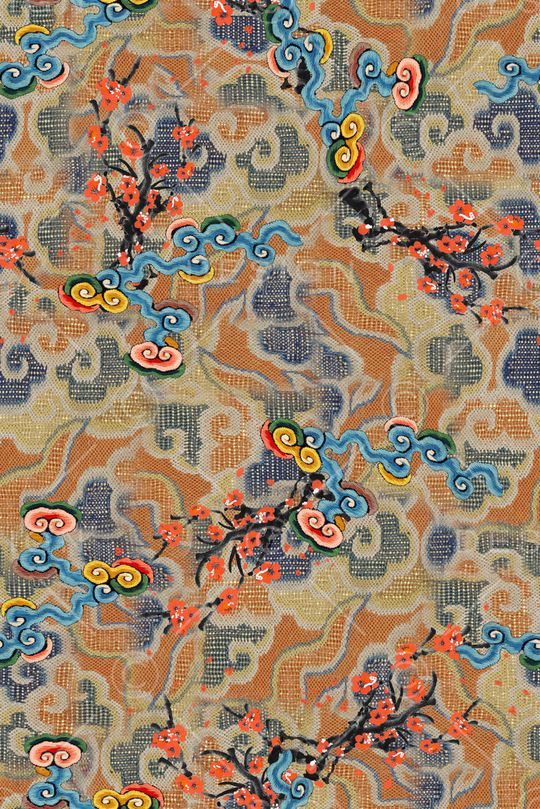 复古印花华亿平台图片