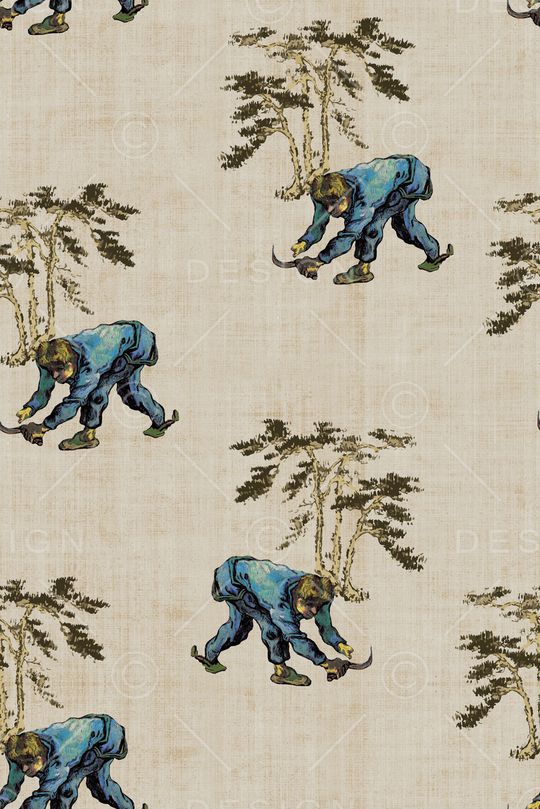 复古印花华亿平台图片