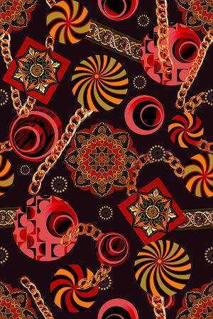 几何印花华亿平台图片