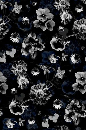 黑白华亿平台印花华亿平台图片