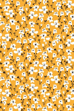 小碎花印花华亿平台图片