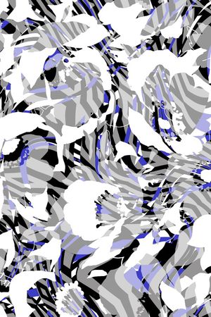 线条印花华亿平台图片