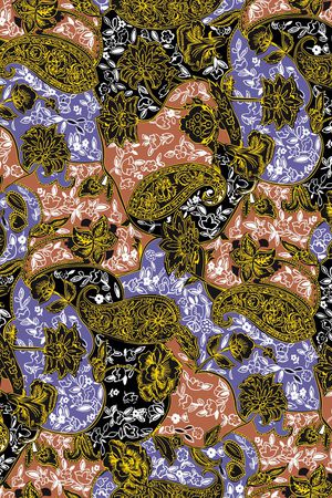 线条画印花华亿平台图片