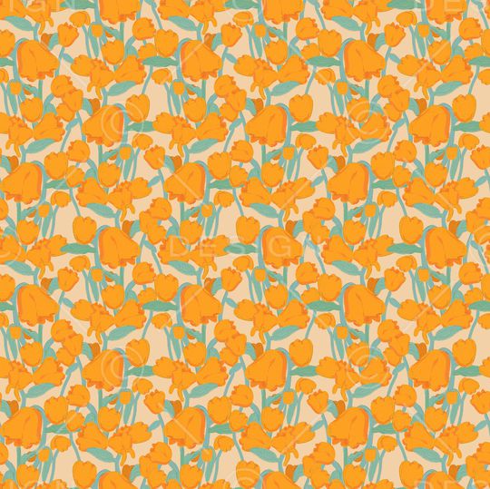 郁金香印花华亿平台图片