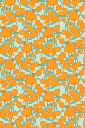 郁金香印花华亿平台图片