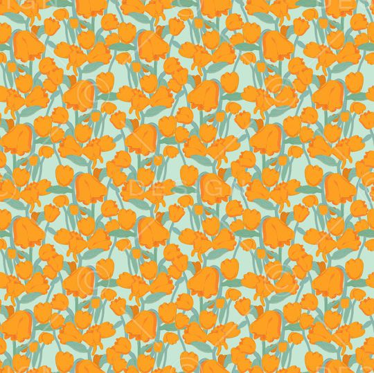 郁金香印花华亿平台图片