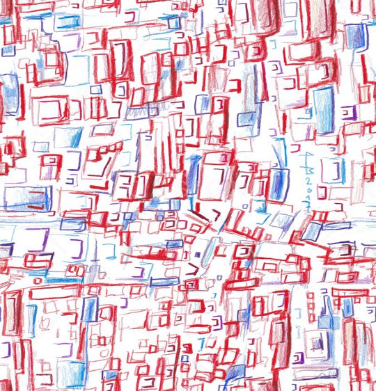 几何印花华亿平台图片