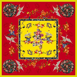 方巾印花华亿平台图片