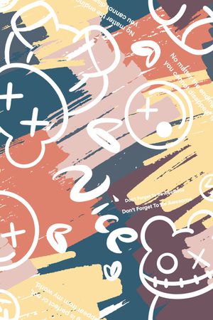 涂鸦印花华亿平台图片