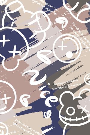 涂鸦印花华亿平台图片