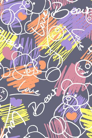 涂鸦印花华亿平台图片