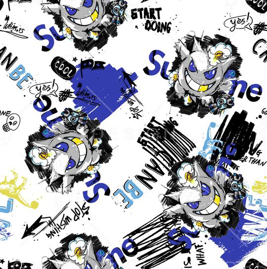 涂鸦印花华亿平台图片