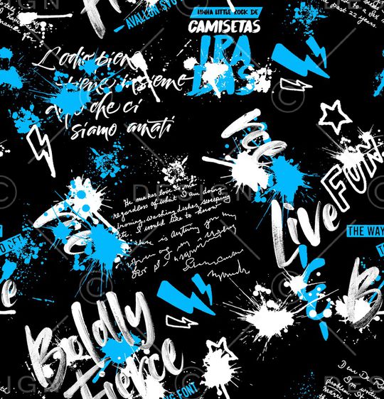 涂鸦印花华亿平台图片