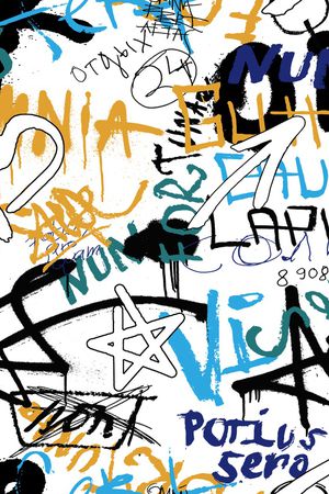 涂鸦印花华亿平台图片