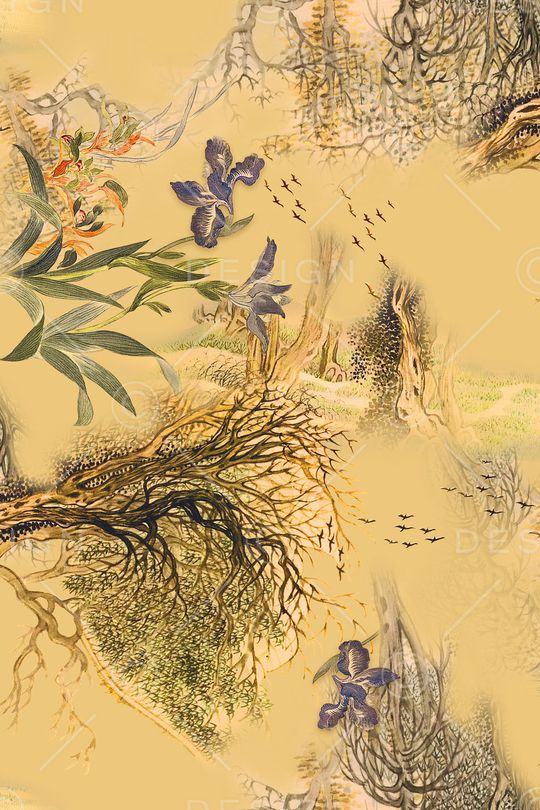 趋势华亿平台印花华亿平台图片