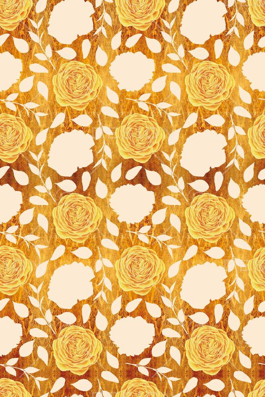 玫瑰花印花华亿平台图片