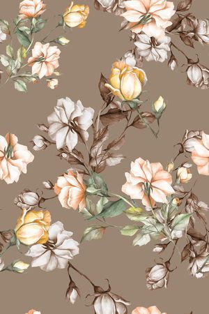 绿植树叶印花华亿平台图片