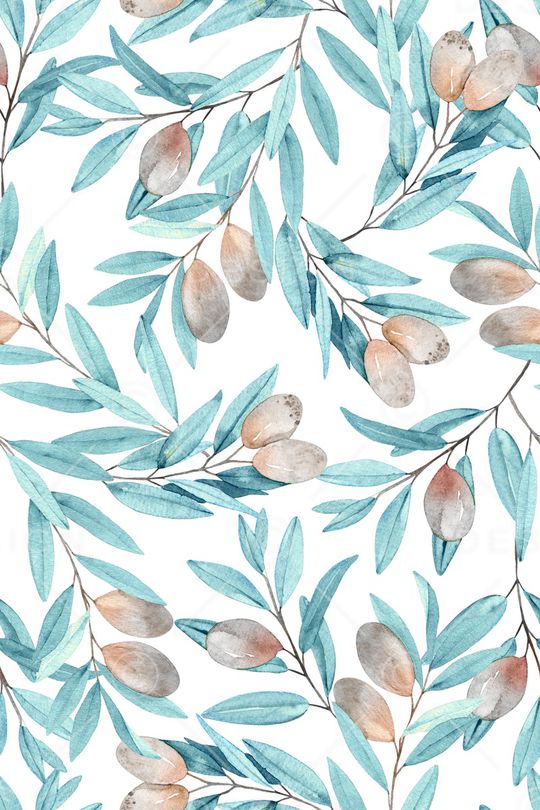 清爽底花卉印花华亿平台图片