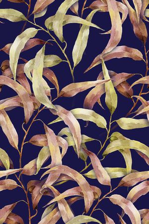 绿植树叶印花华亿平台图片