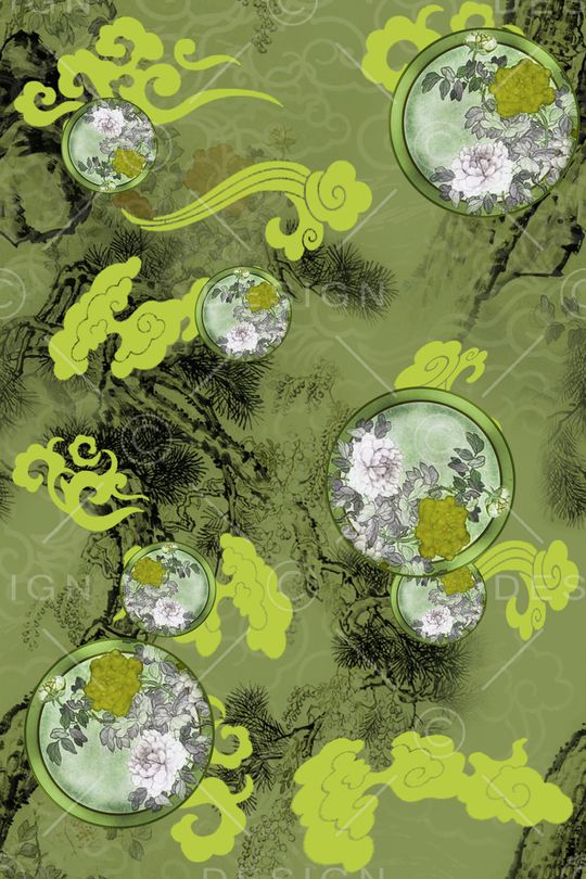 祥云印花华亿平台图片