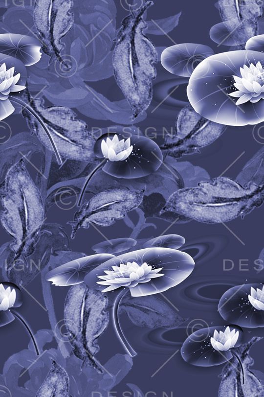 荷花印花华亿平台图片