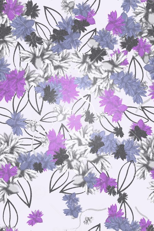 小野菊印花华亿平台图片