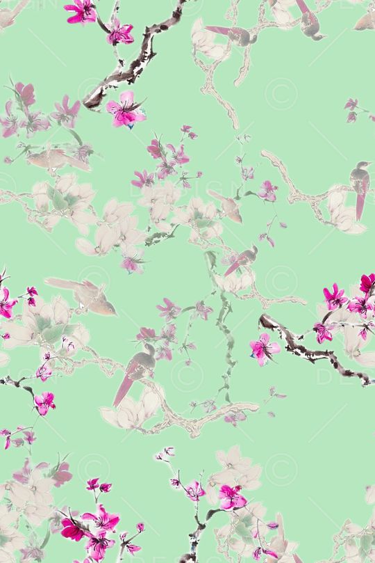 梅花印花华亿平台图片