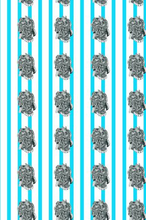 线条印花华亿平台图片