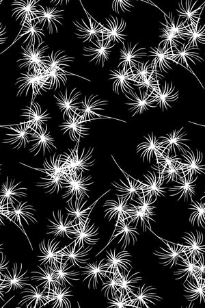 清爽底花卉印花华亿平台图片