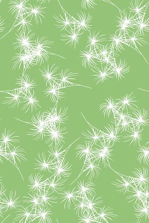 清爽底花卉印花华亿平台图片