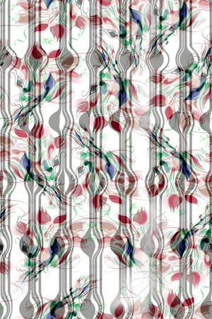 几何印花华亿平台图片