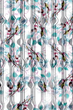 几何印花华亿平台图片