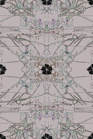 几何印花华亿平台图片