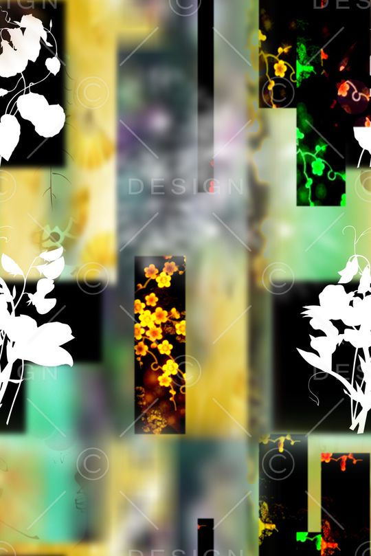 几何印花华亿平台图片