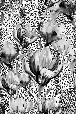 豹纹印花华亿平台图片