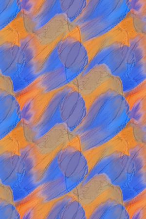 笔触印花华亿平台图片