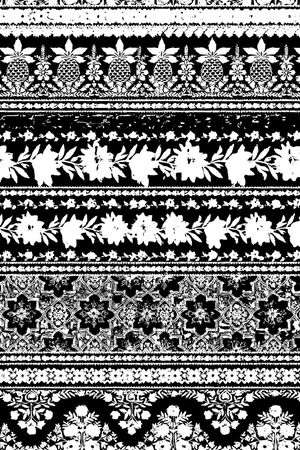 传统纹样印花华亿平台图片