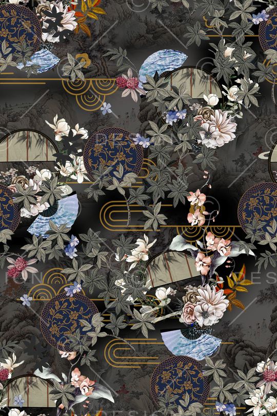 香云纱印花华亿平台图片