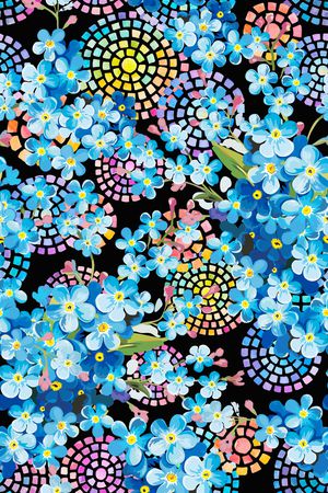 几何印花华亿平台图片