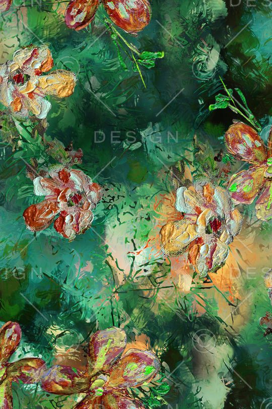 油画华亿平台印花华亿平台图片