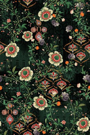 民族风印花华亿平台图片